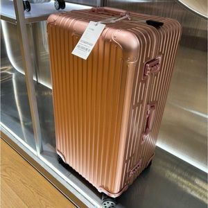 Rimowa Original Trunk Plus Luggage in Pink Quartz